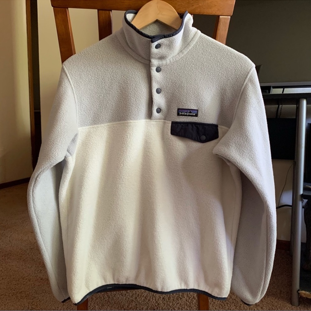 Patagonia Fleece Synchilla Snap T Pullover Sweater
